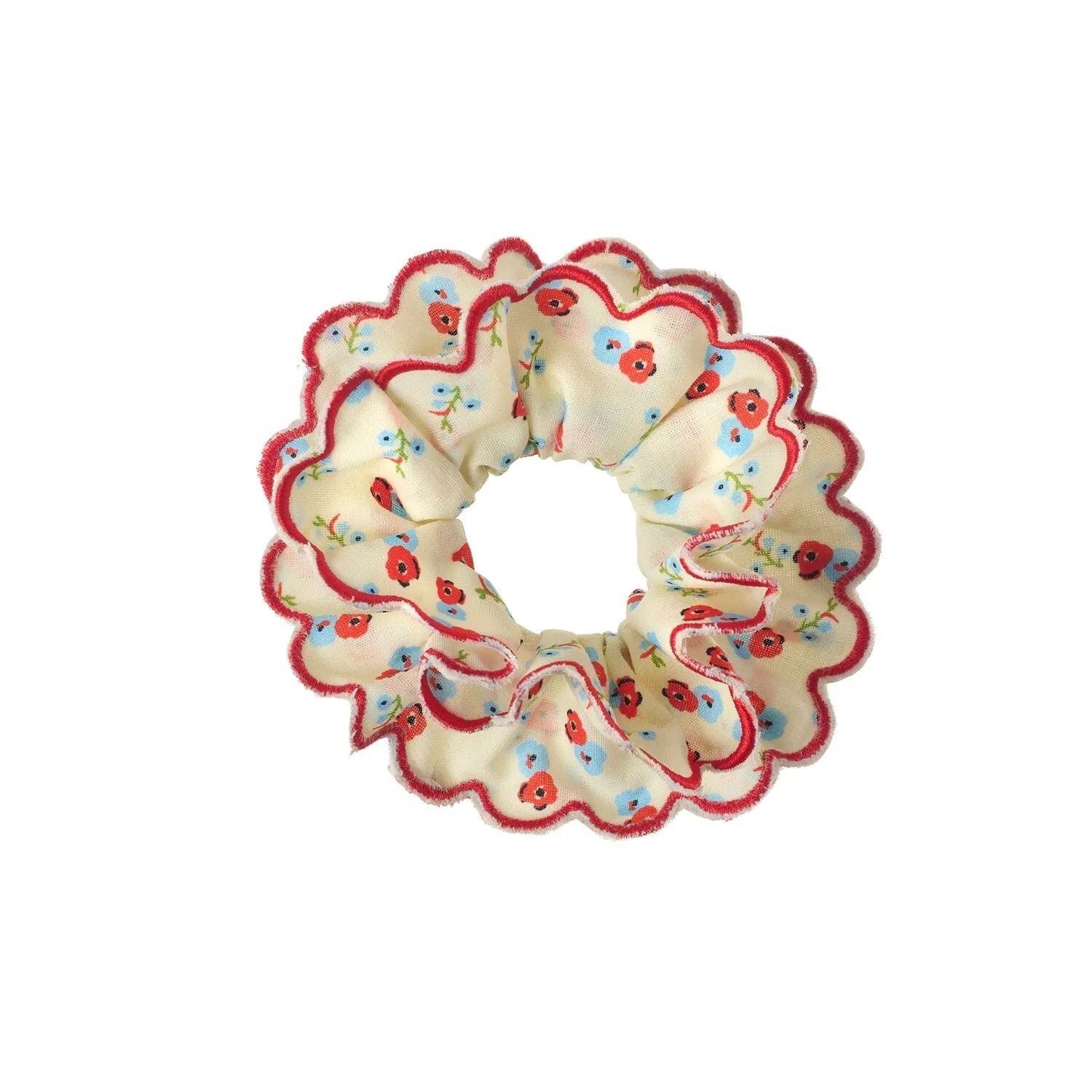 Scrunchie fantasia floreale