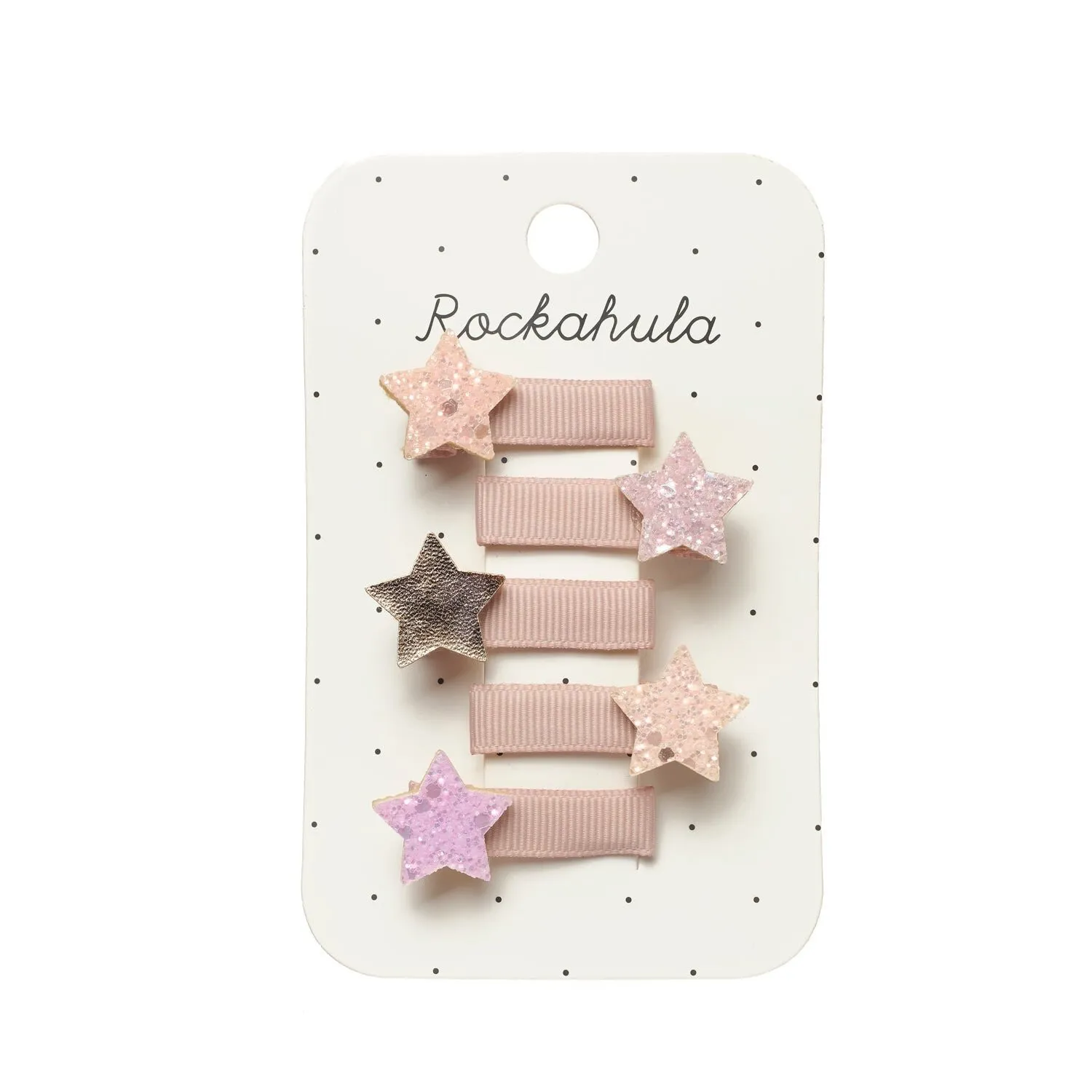 Set 5 mini mollette stelle