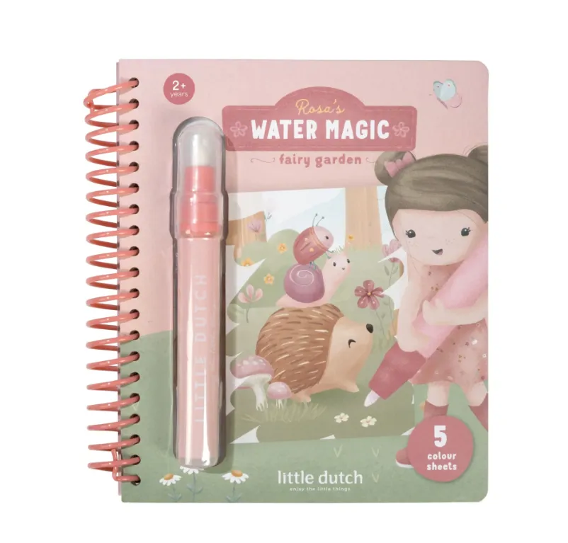 Album colorazione con penna ad acqua - Rosa