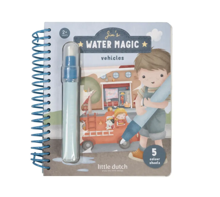 Album colorazione con penna ad acqua - Jim