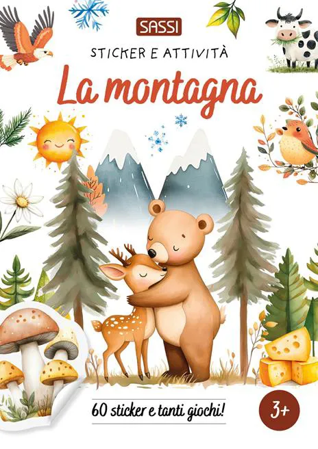 La montagna. Sticker e attività