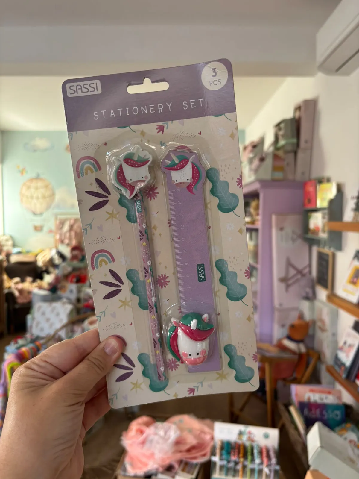 Set cartoleria 3 pezzi Sassi Junior