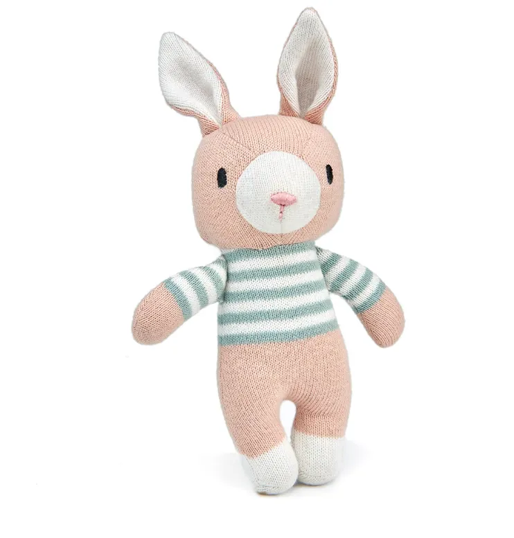 Peluche lavorato a maglia la lepre Finbar