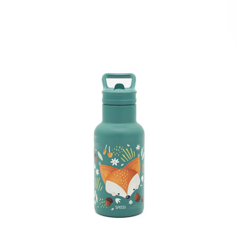 Borraccia termica in acciaio inox da 350 ml - Volpe Crunchy