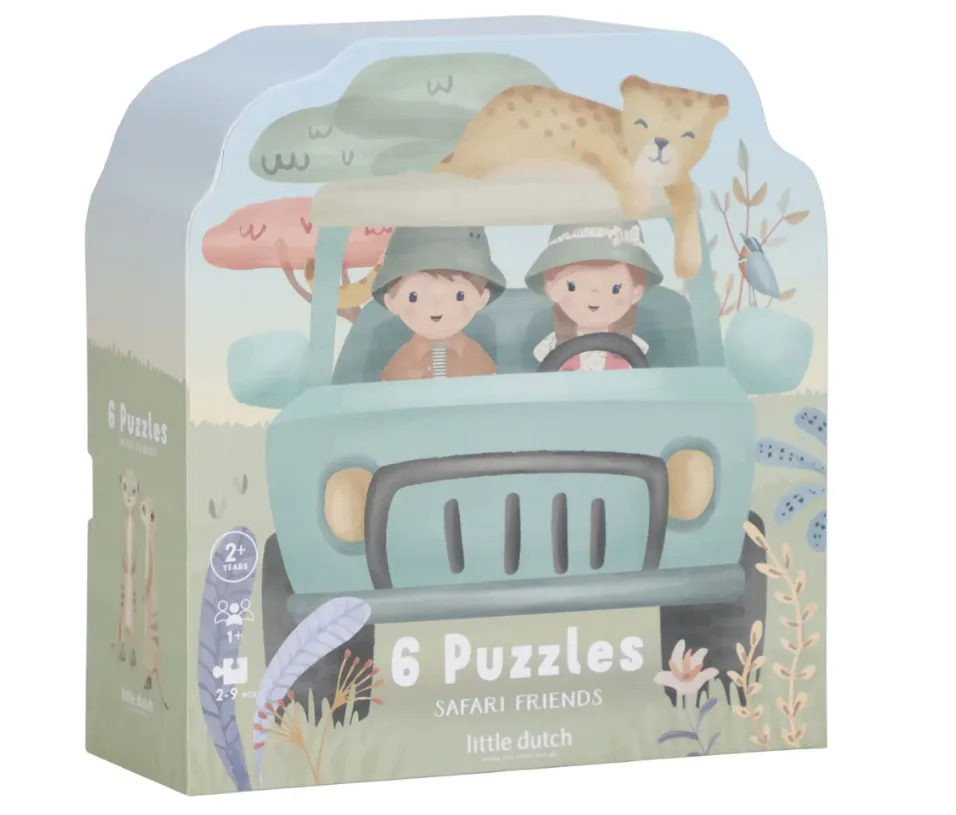 Set 6 puzzle Safari