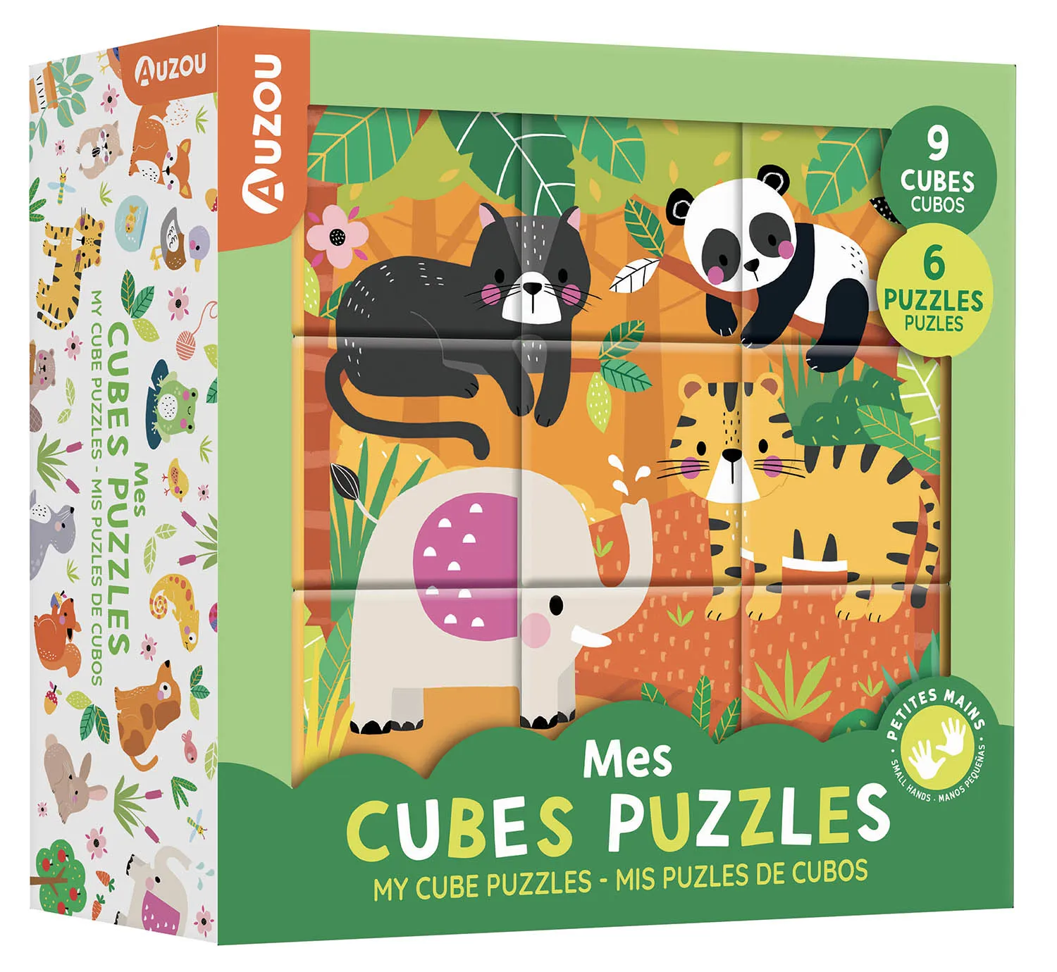  Puzzle con cubi – Cuccioli