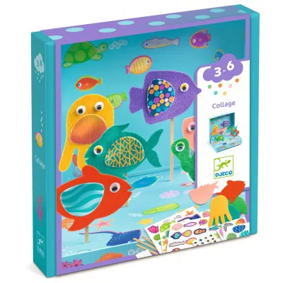 Gioco Collage - Acquario Felice