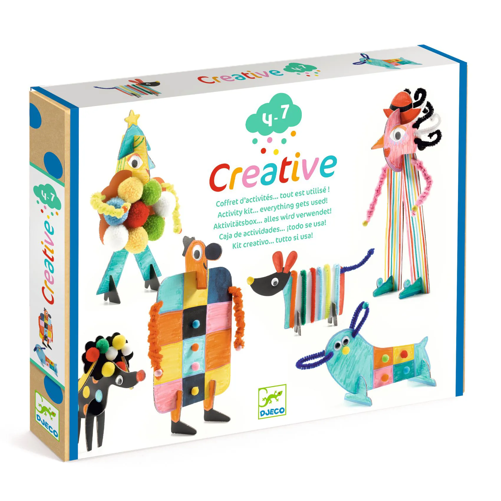 Kit per attività creative - Grandi personaggi e cagnolini