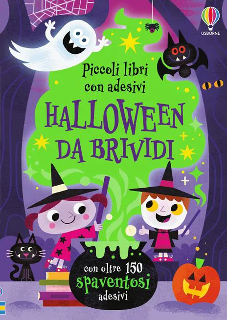 Halloween da brividi. Con adesivi