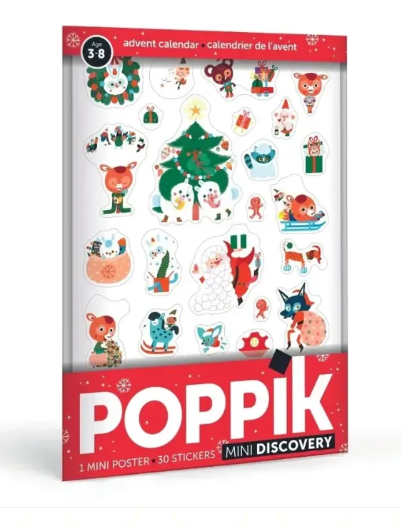 Piccolo Poster con adesivi - Natale