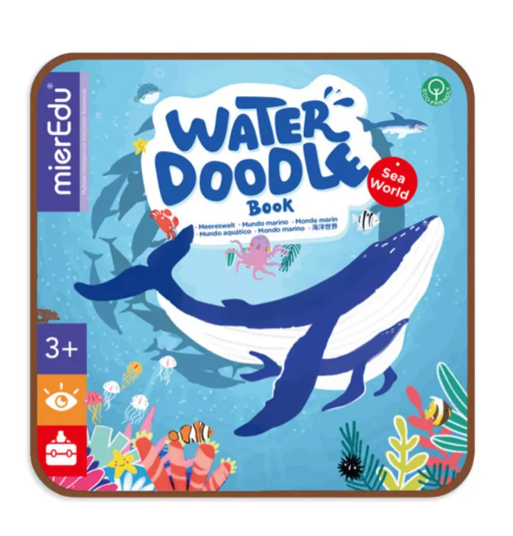 Libro colorazione ad acqua