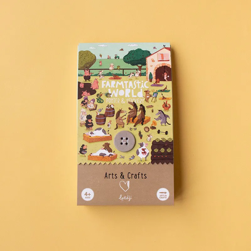 FARMTASTIC WORLD Poster&Stickers