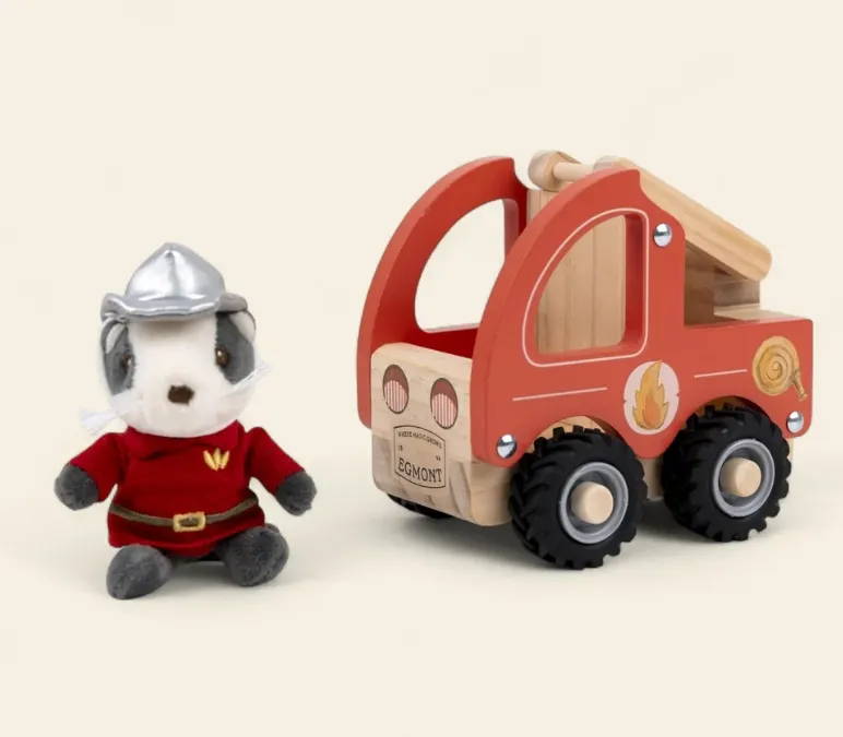 Camion dei pompieri con personaggio (versione piccolo)