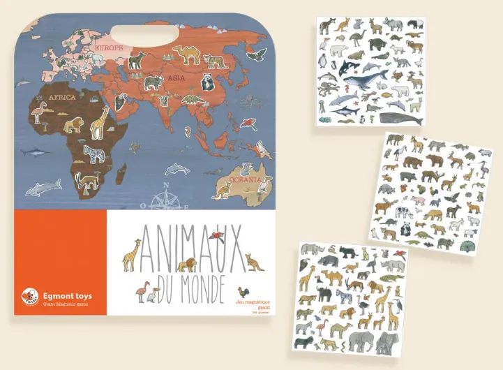 Gioco magnetico Animali giganti