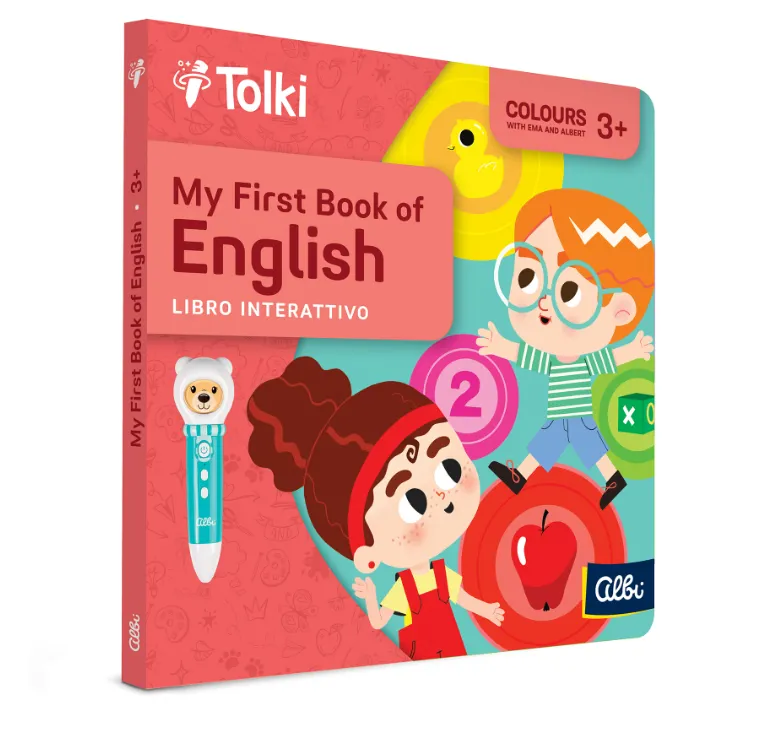 Libro interattivo My first book of English (senza penna) - Tolki