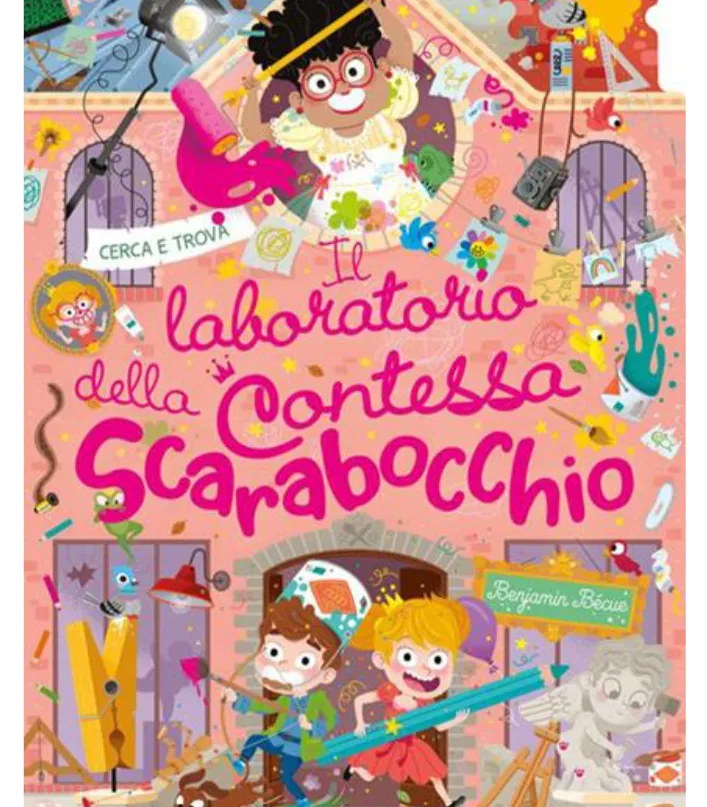 Cerca e trova - Il laboratorio della Contessa Scarabocchio