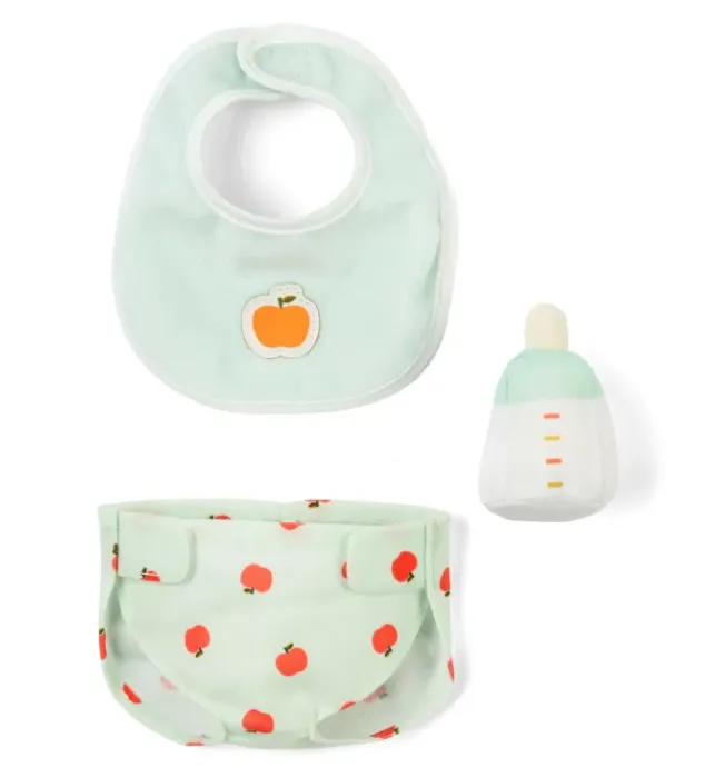 Set 3 accessori blu per bambole da 30 o 36 cm