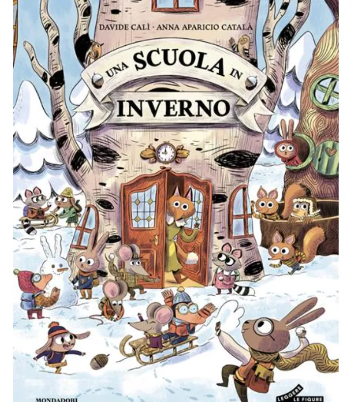 Una scuola in inverno