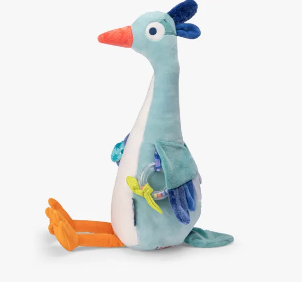 Peluche attività airone - Lo stagno delle rane