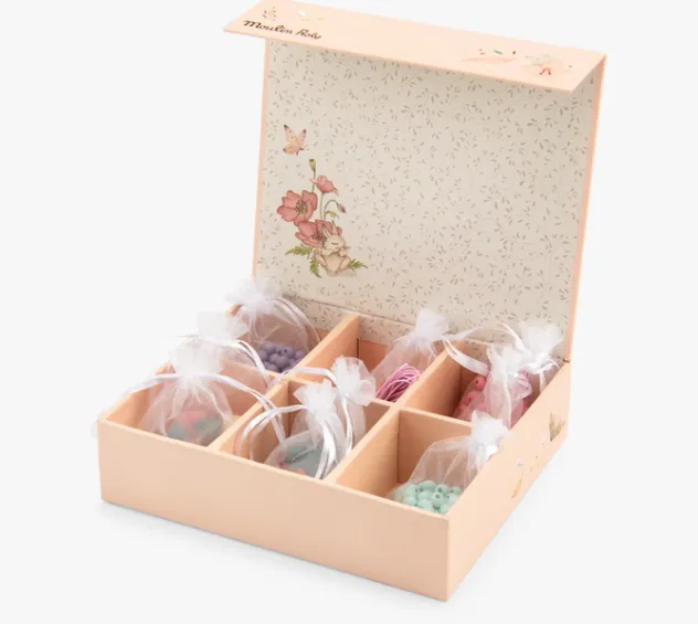 Set di perline di legno Les Rosalies