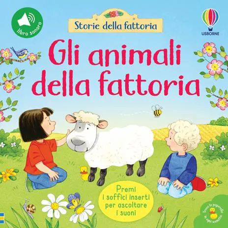 Libro sonoro Gli animali della fattoria
