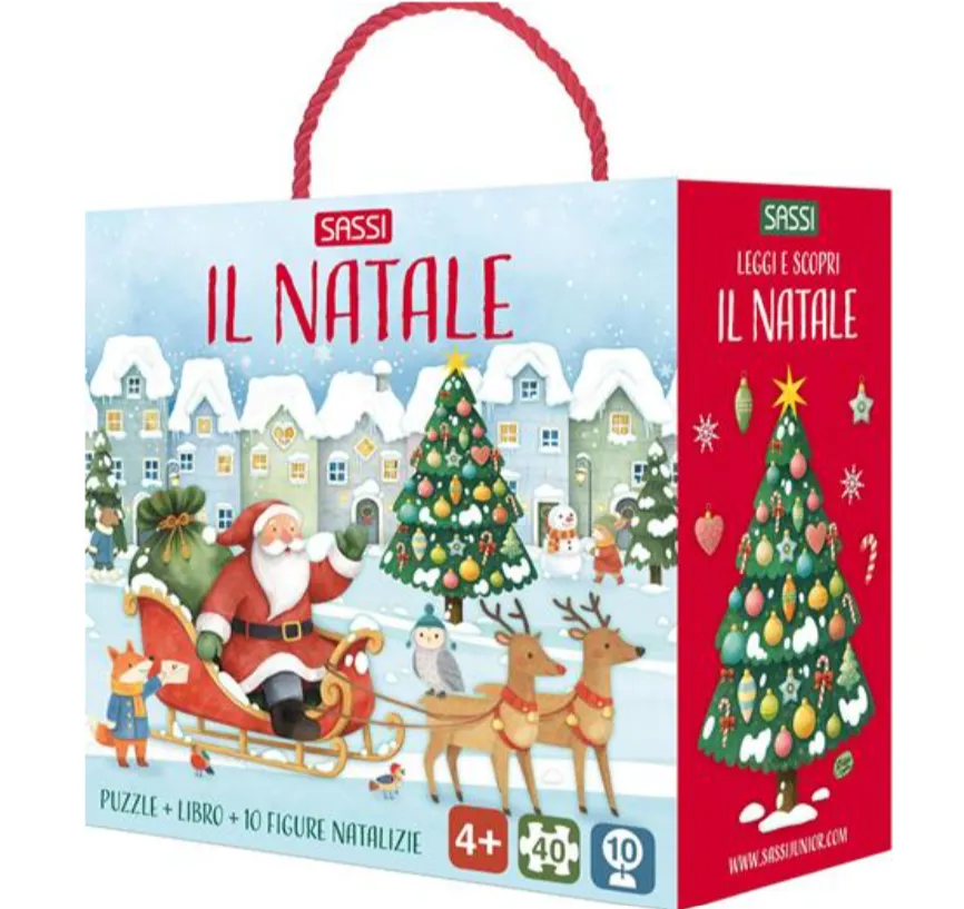Il Natale. Q-box. Ediz. a colori. Con 10 figure sagomate