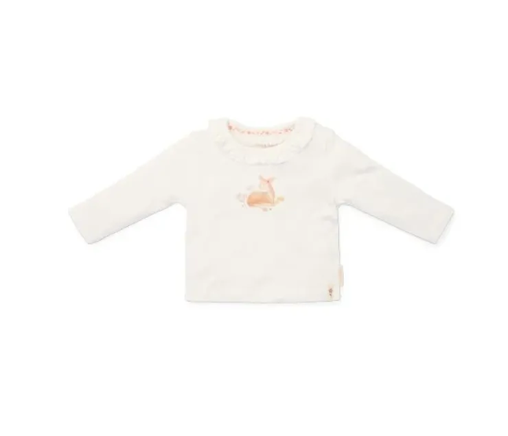Maglia a maniche lunghe con volant - Il Giardino delle fate