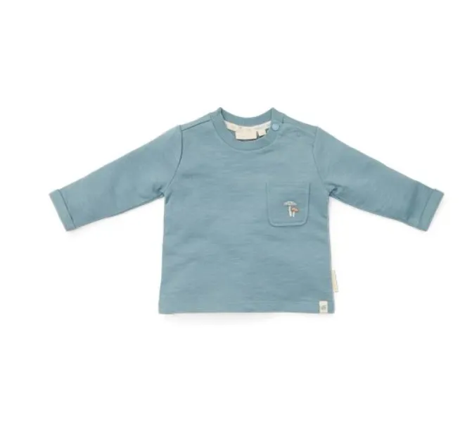 Maglia a maniche lunghe blu - Amici della foresta