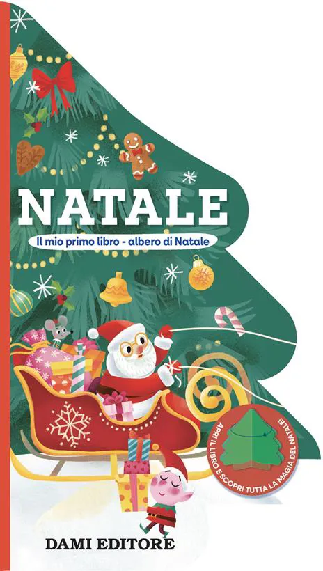 Natale. Il mio primo libro albero di Natale