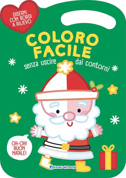 Natale. Coloro facile senza uscire dai contorni