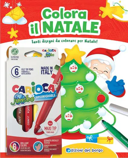 Colora il Natale. Tanti disegni da colorare per Natale!