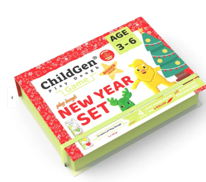Set creativo pasta modellabile Natale