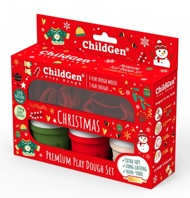 Pasta modellabile set Natale 11 pezzi